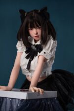 148cm/4ft10 C-cup Silicone Head Sex Doll – Sheridan - FavDoll